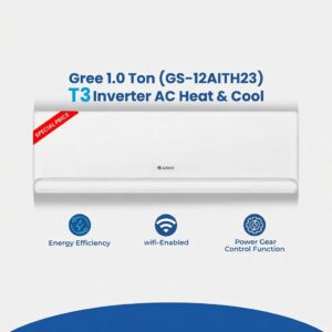 Gree 1 Ton T3 Technology, Full DC inverter R410 2026-Model