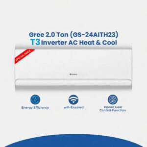 Gree 2 Ton T3 Inverter AC 2026 Model, Full DC inverter R-410